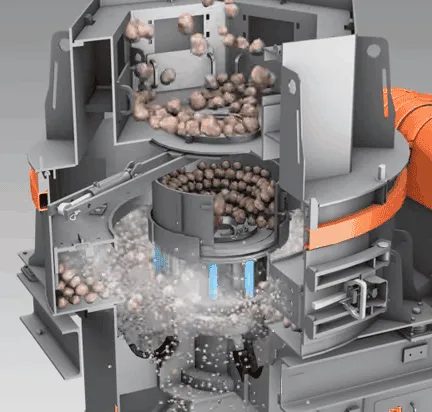 sand making machine, granite sand making machine, Vanguard Machinery